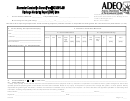 Stormwater Construction General Permit Azg2013-001 Discharge Monitoring Report Form
