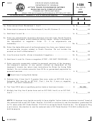 Form I-335 - Active Trade Or Business Income Reduced Rate Computation - 2016 Printable pdf