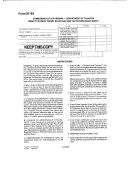 Form St-6a - Direct Payment Permit Sales And Use Tax Return Work Sheet Printable pdf