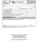 Fillable Form-329 - Consumer Use Tax Return - 1998 Printable pdf