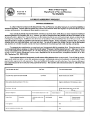 Form Cd 5 - Payment Agreement Request - State Of West Virginia