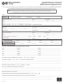 Applied Behavior Analysis (aba) Service Request Form - Bluecross Blueshield Of Texas