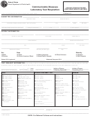 Form Il 482-1039 - Communicable Diseases Laboratory Test Requisition - Illinois Department Of Public Health