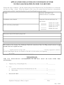 Application For Automatic Extension Of Time To File Grand Rapids Income Tax Return Form