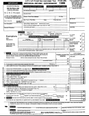 Form P1040(nr) - Individual Return - Non Resident - City Of Pontiac - 1999