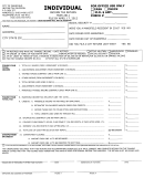 Individual Income Tax Return - 2011 - City Of Mansfield