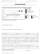 Fillable Travel Request Form - Nps Printable pdf