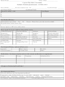 Pediatric Medical Questionnaire - Over Age 5