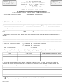 Form Cf-3 - Annual Registration Form Fundraising Counsel For Charitable Purposes
