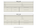 New Car Inventory Template