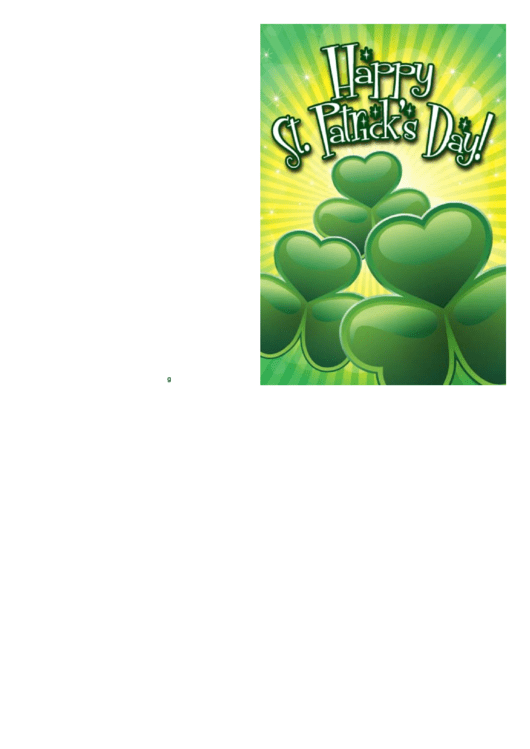 Green Hearts St Patrick