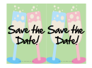 Save The Date Card Template