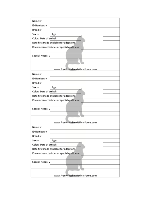 Cat Adoption Cage Card Printable pdf