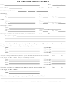 Msp Volunteer Application Form Printable pdf