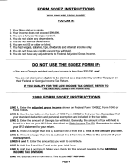 Instructions For Form 500ez - Georgia Income Tax Division