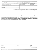 Form 7990 - United States Estate Tax Certificate Of Discharge From Personal Liability