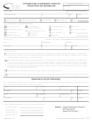 Form 150-800-005 - Authorization To Represent Taxpayer And/or Disclose Information