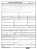 Dd Form 2627 - Request For Government Approval For Aircrew Qualifications And Training