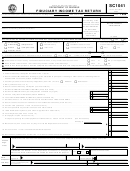 Form Sc1041 - Fiduciary Income Tax Return - 1999