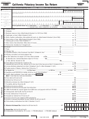 Form 541 - California Fiduciary Income Tax Return - 1999