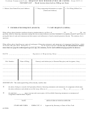 Form Ucc-11 - Request For Information Or Copies