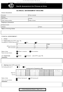 Health Assessment For Fitness To Drive Printable pdf