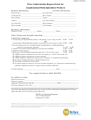 Form Frx0015 - Prior Authorization Request - Amphetamine/methylphenidate Products