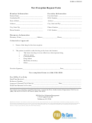 Form Frx001 - Tier Exception Request Form