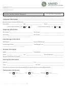 Fillable Service Authorization Request Form - Housing 24 Hour Group Home - Hawaii Adult Mental Health Division Printable pdf