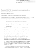 Attachment 1 - Checklist Of Standards (modified From Attachment Seven Of Agar Advisory No.49) - U.s. Department Of Agriculture