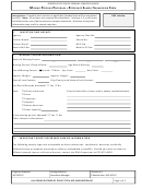 Reference Sample Submission Form - Missing Persons Program - Oregon State Police Forensic Services Division