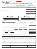 Fillable Form Ft 1120fi - Corporation Franchise Tax Report For Financial Institutions - 2013 Printable pdf