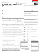 Form L-4175 - Personal Property Statement - 2014
