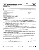 California Form 590 - Withholding Exemption Certificate - 2014