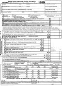 Form Ri-1040 - Rhode Island Individual Income Tax Return - 1999
