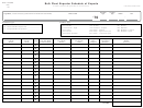 Form Gas-1239es - Bulk Plant Exporter Schedule Of Exports - North Carolina Department Of Revenue