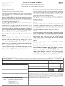 Form Ct-1096 Athen - Connecticut Annual Summary And Transmittal Of Information Returns - 2011