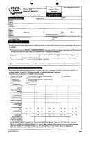 Form Sf-mis Lf100a - Worker's Compensation Insurance Application