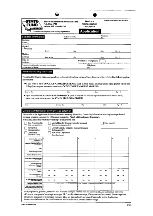 Form Sf-Mis Lf100a - Worker