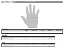 Troylee Design Glove Size Chart