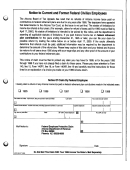 Form Ador 08-0077 - Notice Of Claim By Federal Employee - Arizona Departmnt Tof Revenue