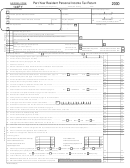 Form 140py - Part-year Resident Personal Income Tax Return - 2000