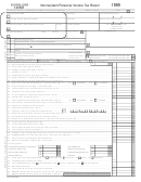 Form 140nr - Nonresident Personal Income Tax Return - 1999