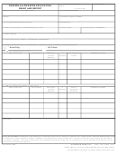 Standard Form 1190 - Foreign Allowances Application, Grant And Report