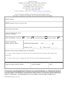 Form Psr 0058 - Out-of-state School Application For Certificate, Diploma, Associate Degree Or Advanced Degree Program - 2011