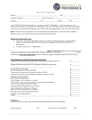 Non Tax Filing Form