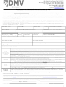 Application For Nevada Driver's License By Mail