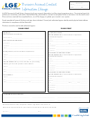 Business Account Contact Information Change Form - Lge Community Credit Union