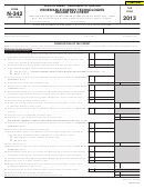 Form N-342 - Renewable Energy Technologies Income Tax Credit - 2013