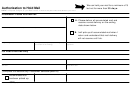 Ps Form 8076 - Authorization To Hold Mail - 2001